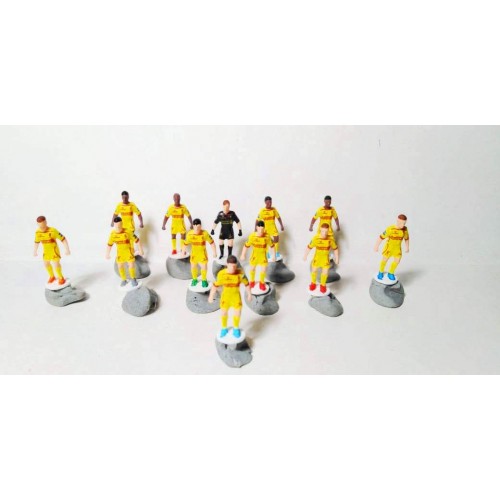Subbuteo Andrew Table Soccer Liverpool 2014-2015 no bases no boxes only 12 figures